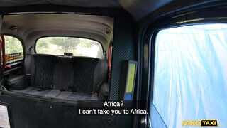 Fake Taxi - Zaawaadi az afrikai fiatal cuni