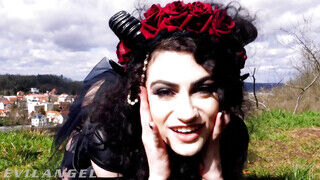 EvilAngel - Lydia Black a szajha goth lány