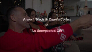 Camila Cortez és Armani Black édeshármasban kefélnek