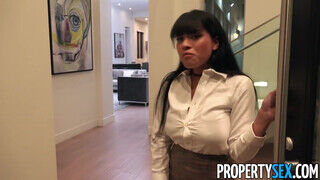 PropertySex - Aryana Amatista a gigászi cickós brazil
