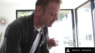 Rocco Siffredi - Jane Wilde fenekét Rocco keféli