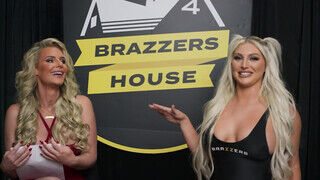 BRAZZERS - Lulu Chu és Jasmine Wilde édeshármasban kufirconlak