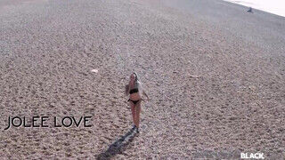 PrivateBlack - Jolee Love a óriási didkós német spiné