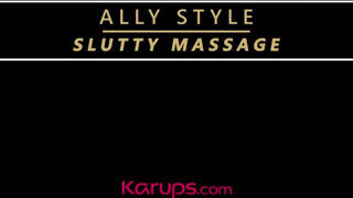 Karups - Ally Style a fullos masszőr pipi