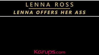 Lenna Ross popója megkamatyolva
