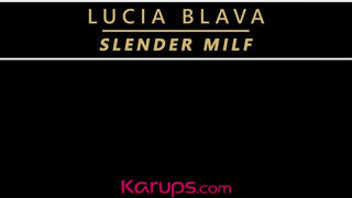 Karups - Lucia Blava az extra sovány milf