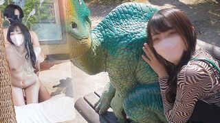 Vad állatkerti randi egy amatőr, nagymellű szépséggel és brutális döngölés japanese stílusban