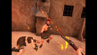 Justinplays kemény dugás a nomad vr arénában